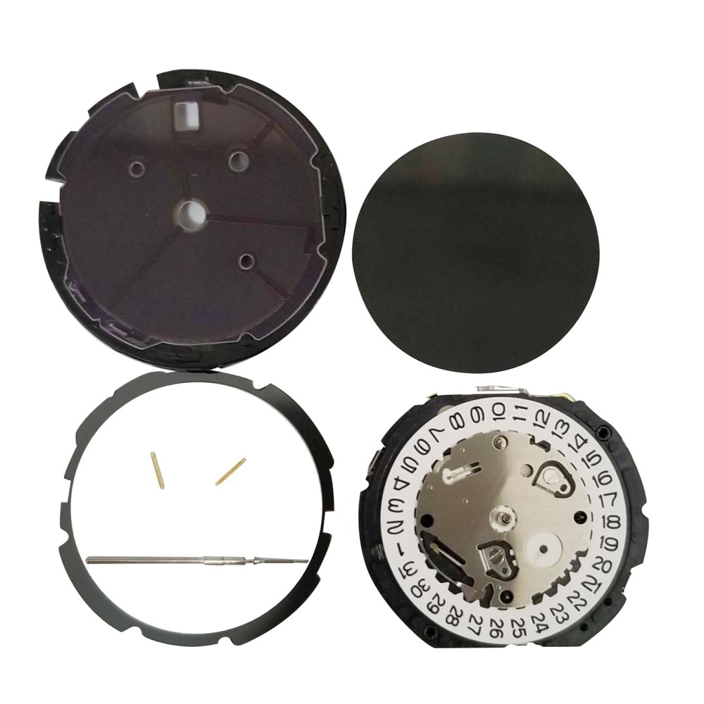Men's 4:30 Date Quartz Watch Movement VS75A VS75B 3-Hand for Hattori S Epson