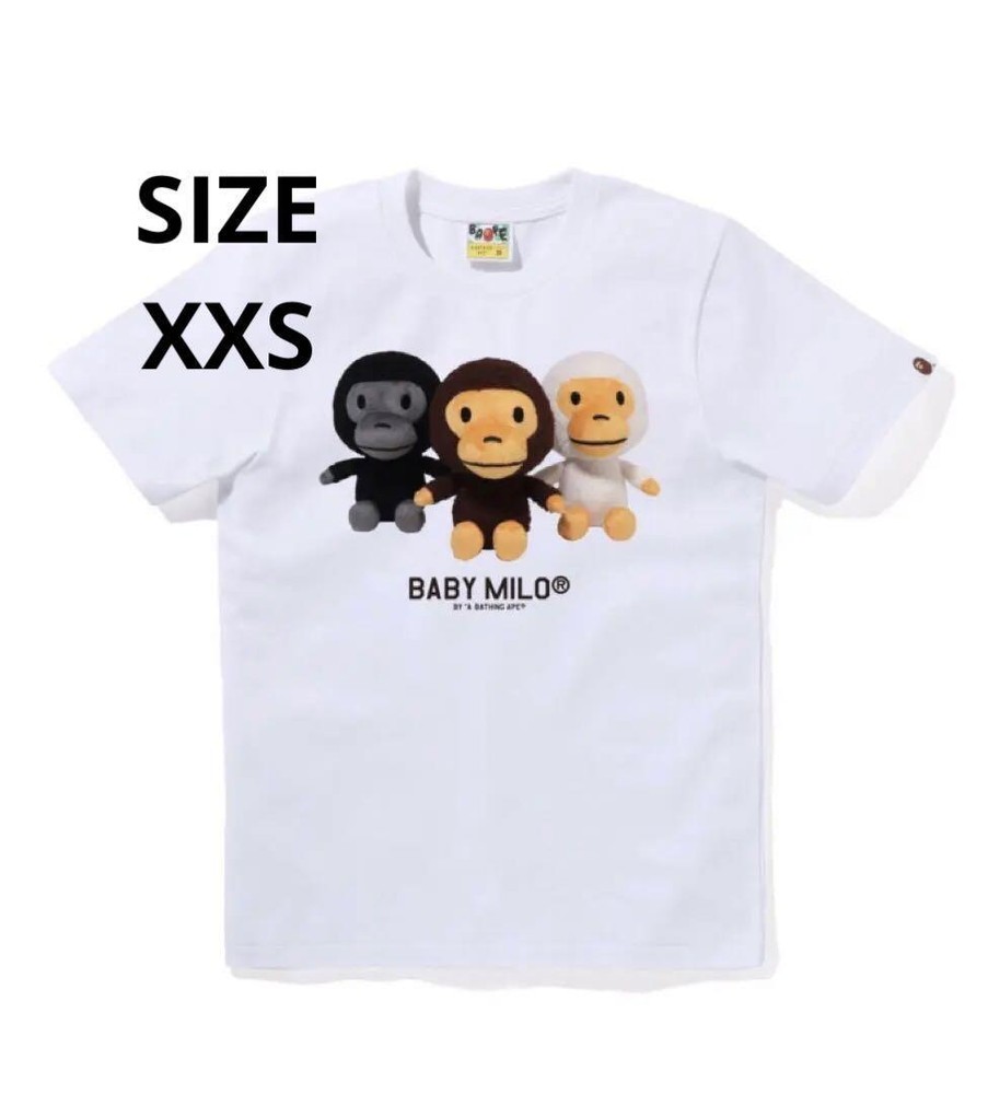 Bape Baby Milo Photo Tee Xxs