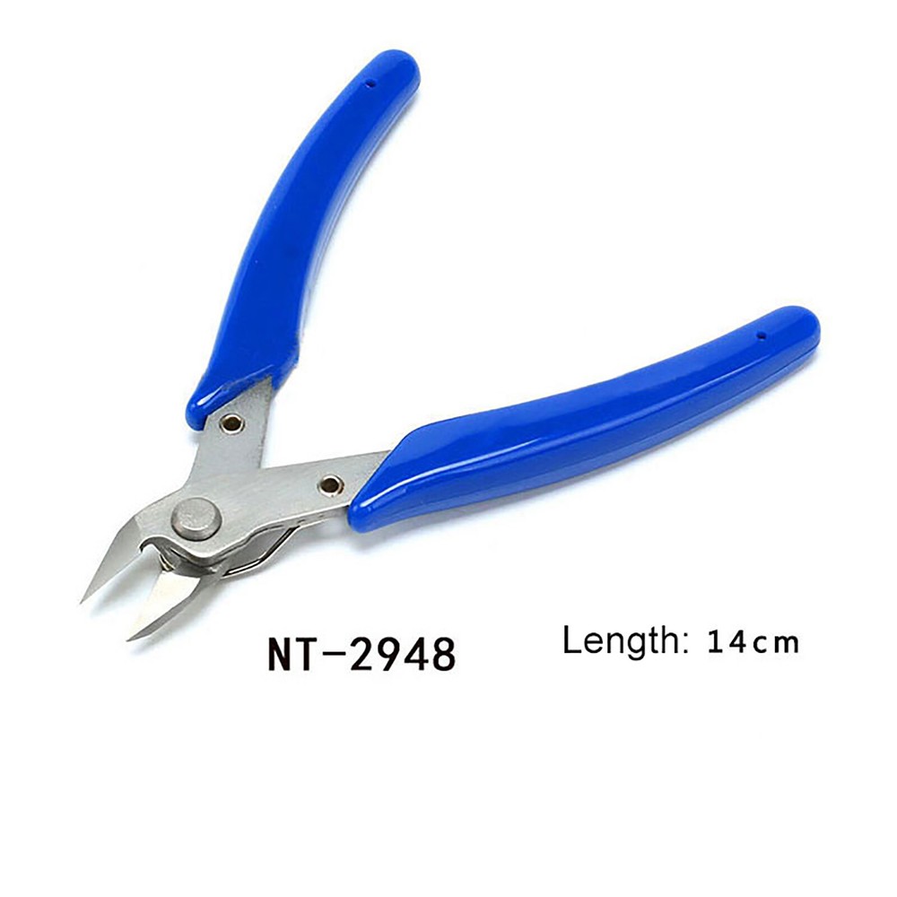 1Pcs NT-2948 Flush Cut Pliers for Jewelry Wire & Cable Cutting