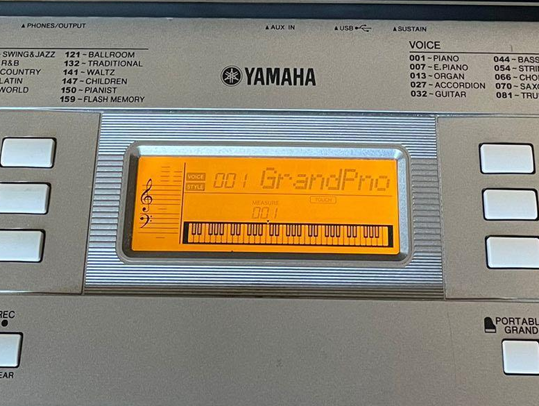 Yamaha PSR-E353 PSR E353LCD Screen Display Panel Repair Replacement