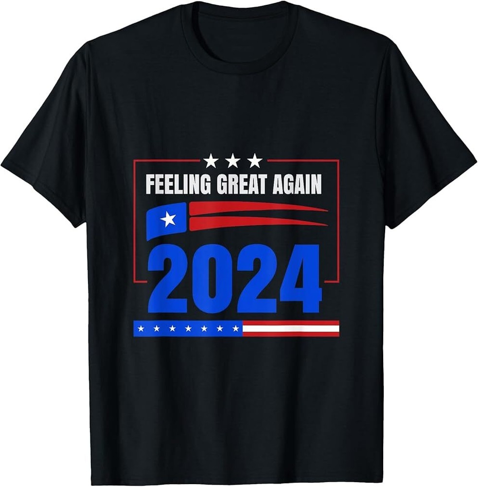 Republican Red USA Pride Trump Support Feeling Great Again T-Shirt