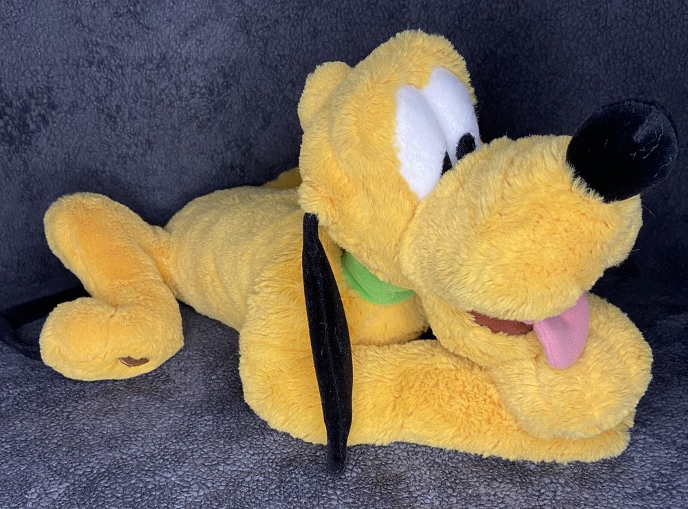 Disney Parks Pluto Dog Stuffed Animal Plush Toy for Kids
