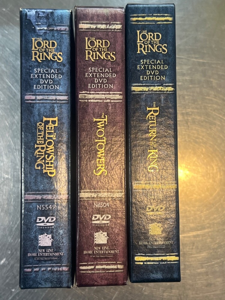 The Lord Of The Rings Trilogy Special Extended DVD Edition Box Set