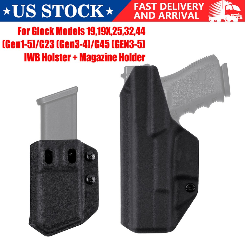 Concealed Carry IWB Holster for Glock 19 19X 23 25 32 44 45 Gen1-5