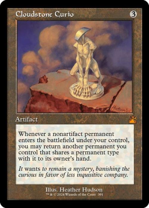 Cloudstone Curio (Retro Frame) - Light Play English MTG Ravnica Remastered
