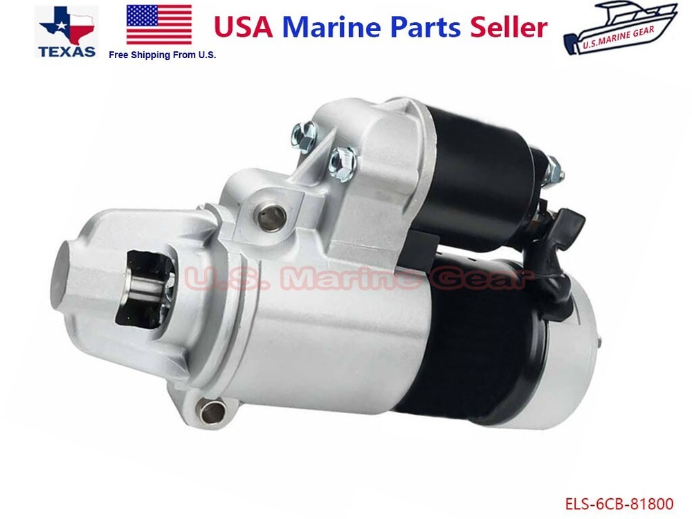 Yamaha Outboard Starter Motor 115 130 150 175 200 225 250 300 HP 6EM-81800