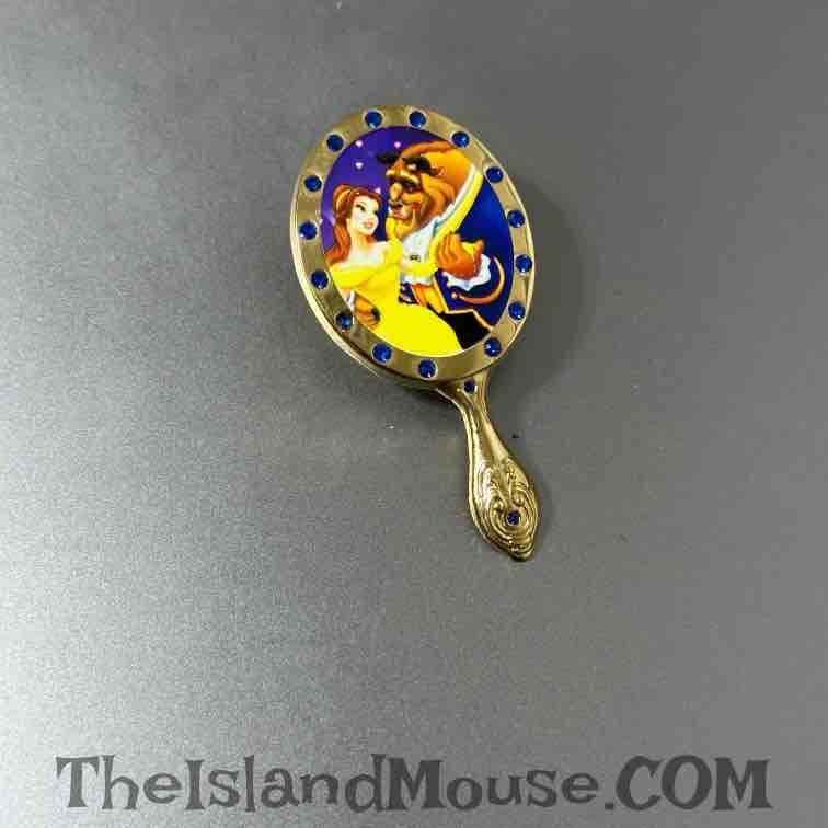 Disney Beauty and the Beast Princess Belle Reflection Mirror Pin (U1:79989)