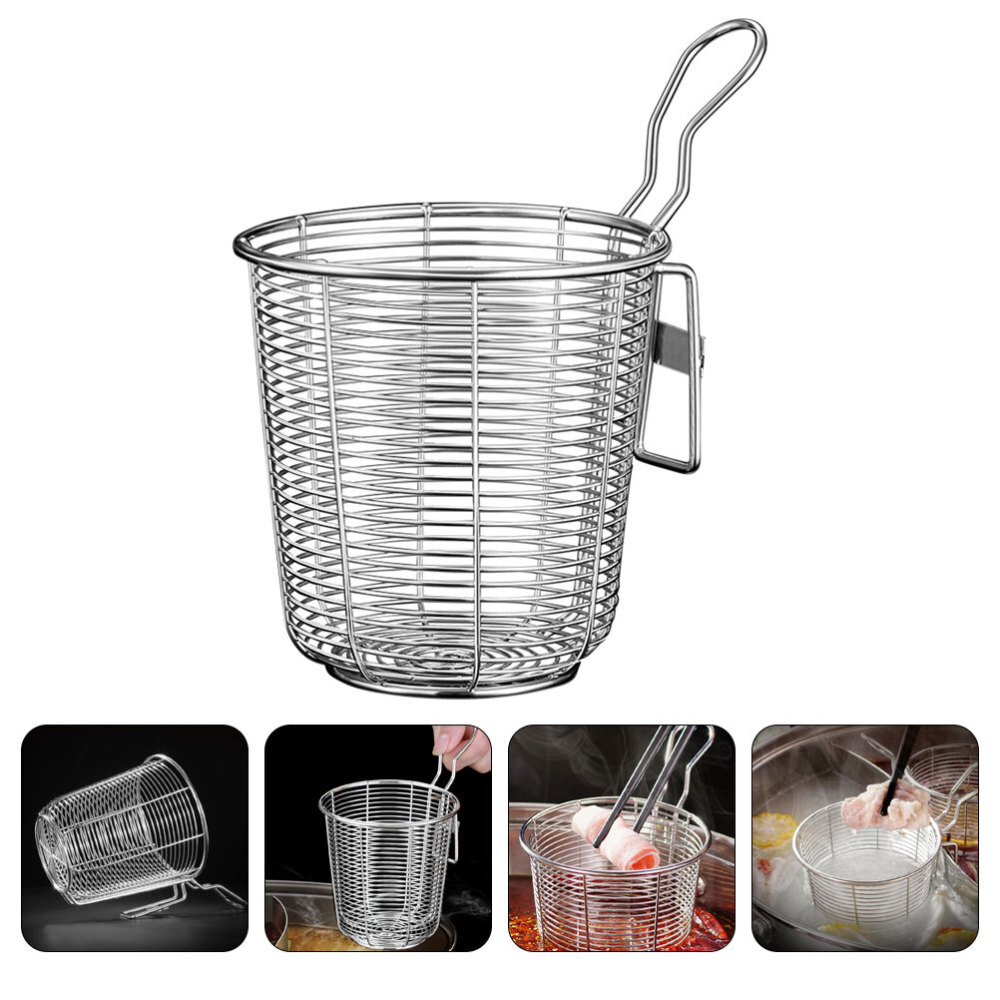 Sieve Strainer Strainers Fine Mesh Hot Pot Colander Convenient