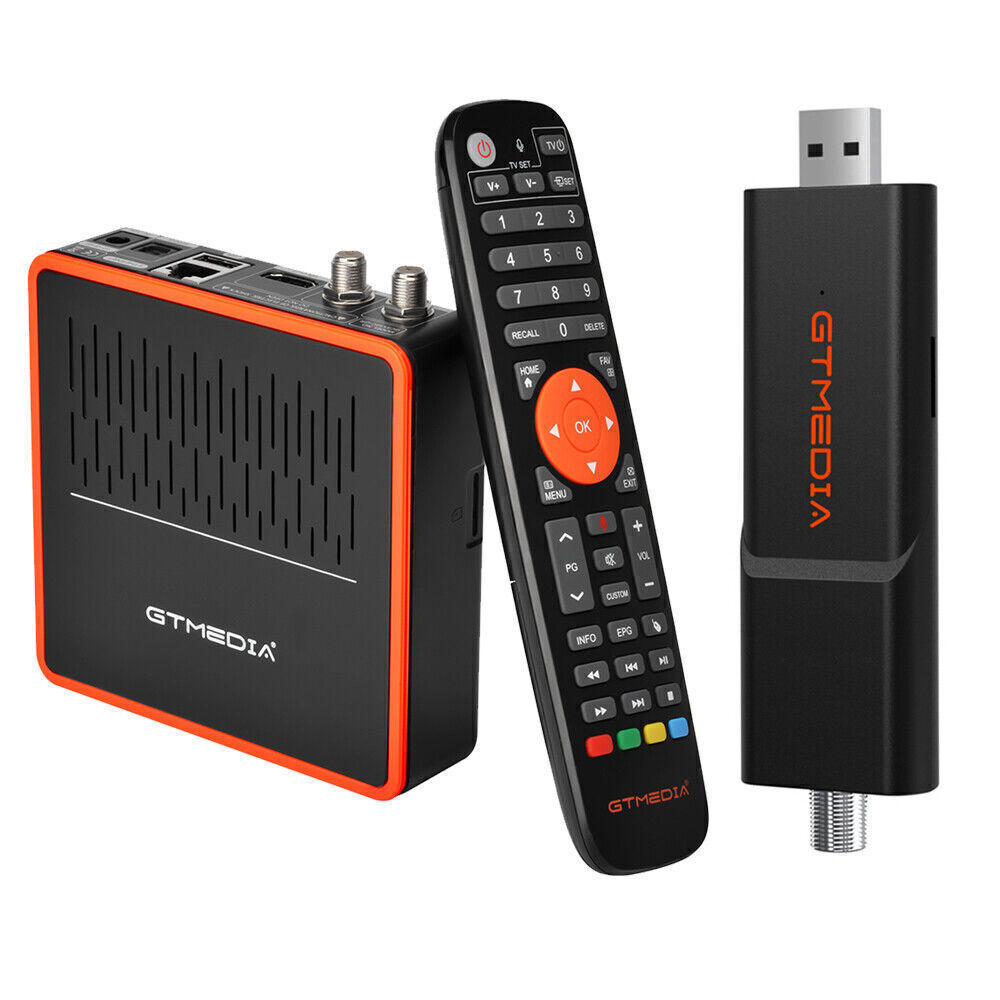 4K UHD FTA DVB-S2/S2X/ATSC 3.0 Combo Satellite TV Receiver Android Smart TV BOX