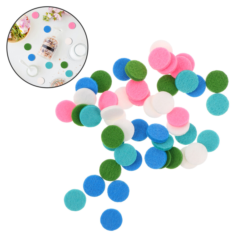 50 Aromatherapy Cotton Pads for Car Vents, Bracelets & Diffusers