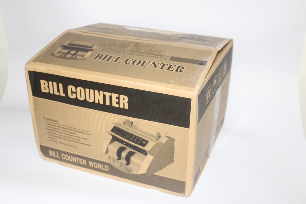 Currency bill counter automated with remote display. New open box REDUCED-image