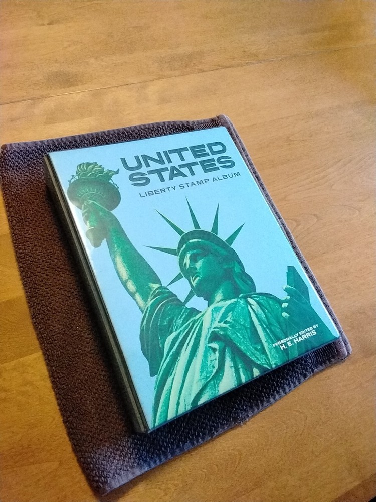 Stamp Album With Stamps