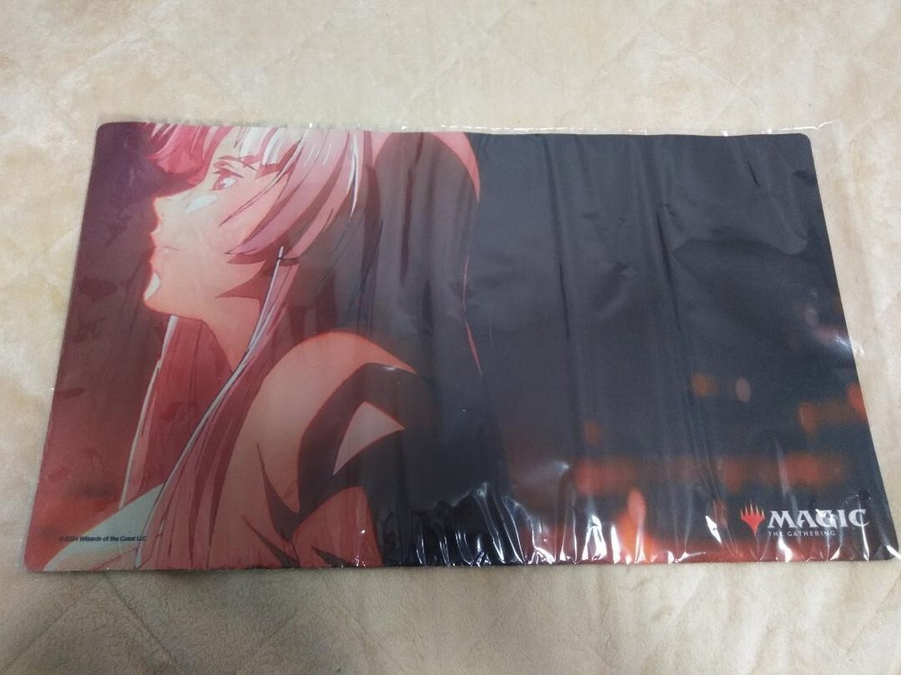 MTG Wandering Emperor Playmat Kamigawa Shining World Anime Trailer Campaign