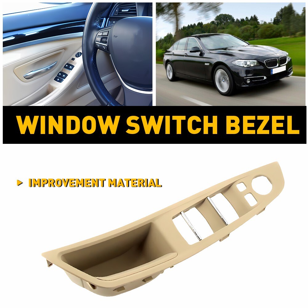 Window Switch Panel Cover For BMW F10 F11 520i 528i 535i 51417225875 Door Handle