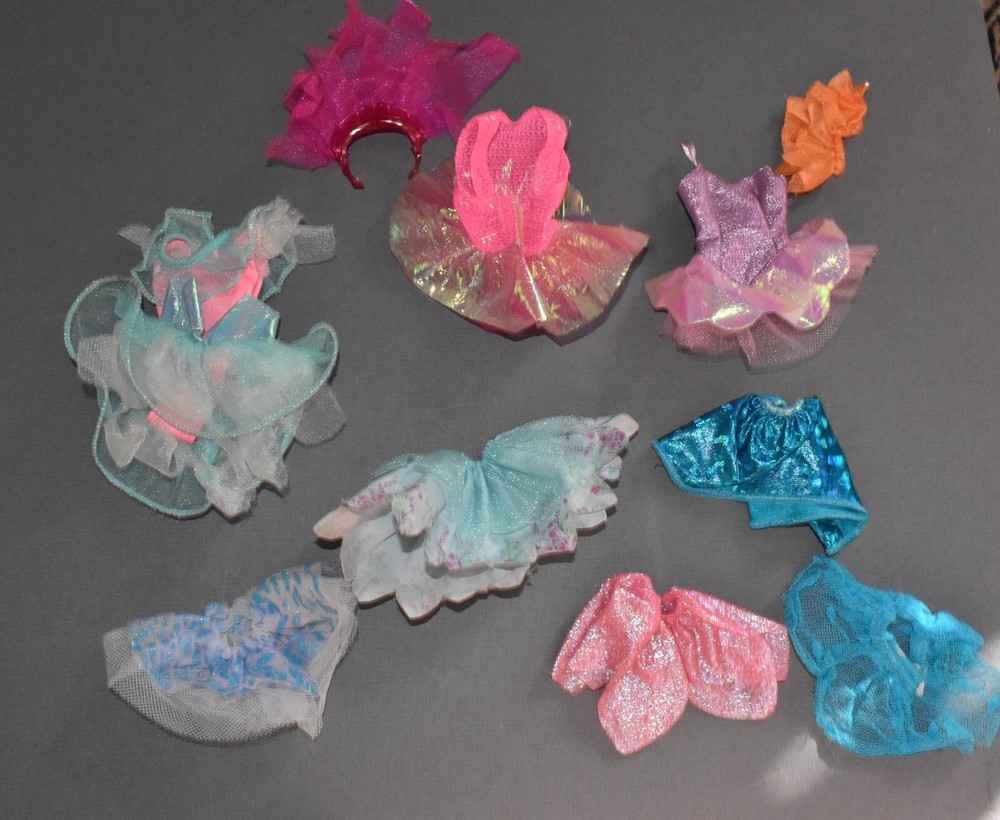 Barbie Ballerina and Fairy Tutu Clothes Lot