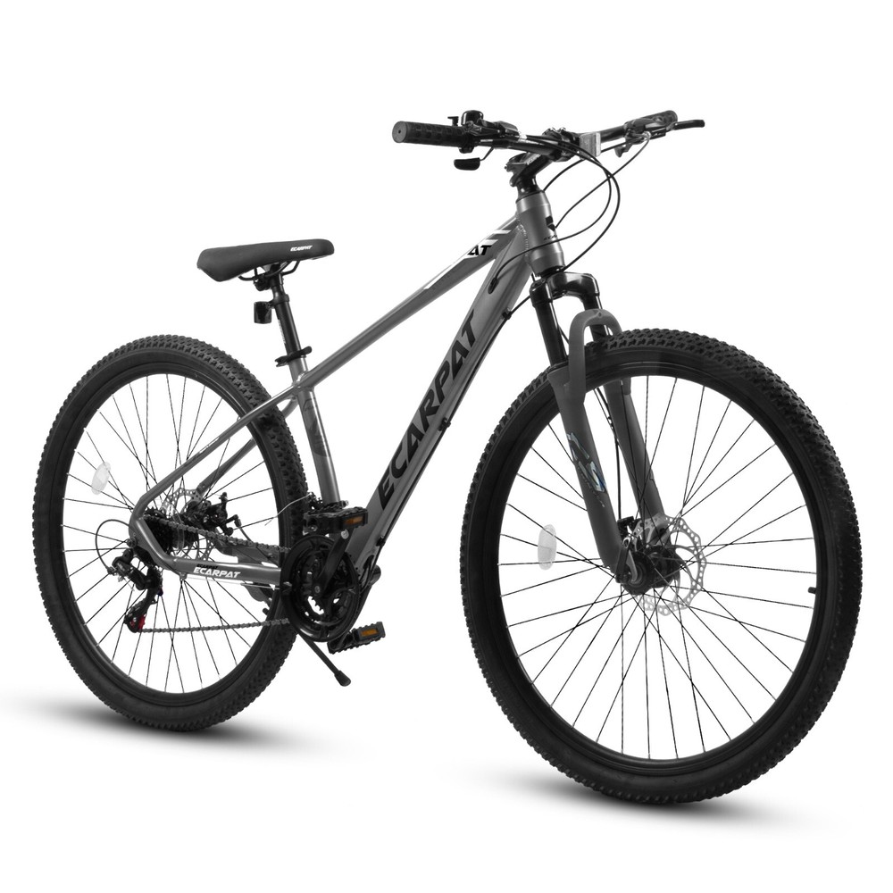 29 Inch 21-Speed Mountain Bike with Suspension Fork, Aluminum Frame and Disc Brakes