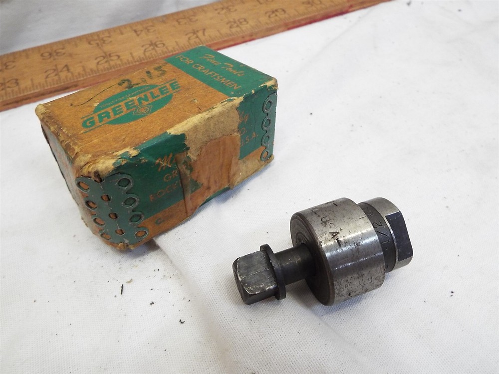 Greenlee Knockout Tool Radio Chassis Punch Conduit 730 7/8