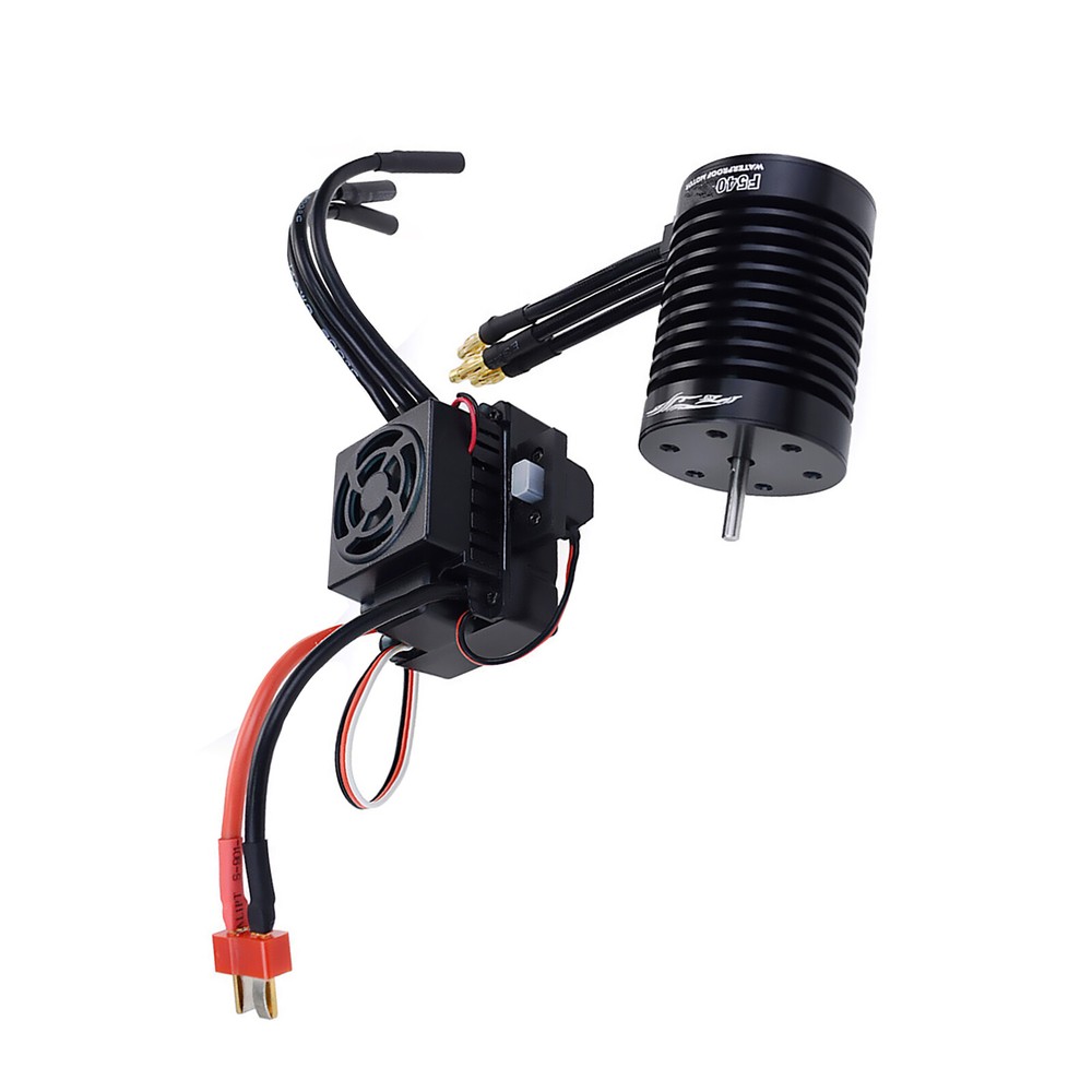 F540 4370KV Waterproof Brushless Motor With 60A ESC Upgrade Kit for 1/10 RC Car