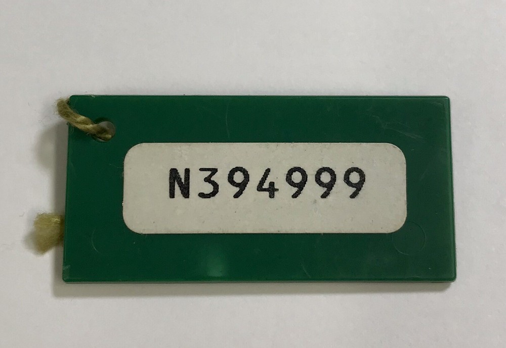 1991 Rolex Green Tag Hangtag N394999 Submariner GMT Explorer Datejust Swimpruf