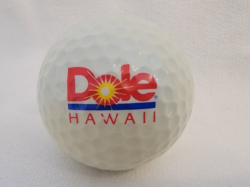 Dole Hawaii Logo Golf Ball