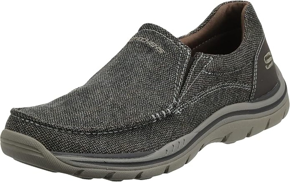 Skechers Avillo Relaxed-Fit Slip-On Loafers for Men Comfortable Casual Shoes