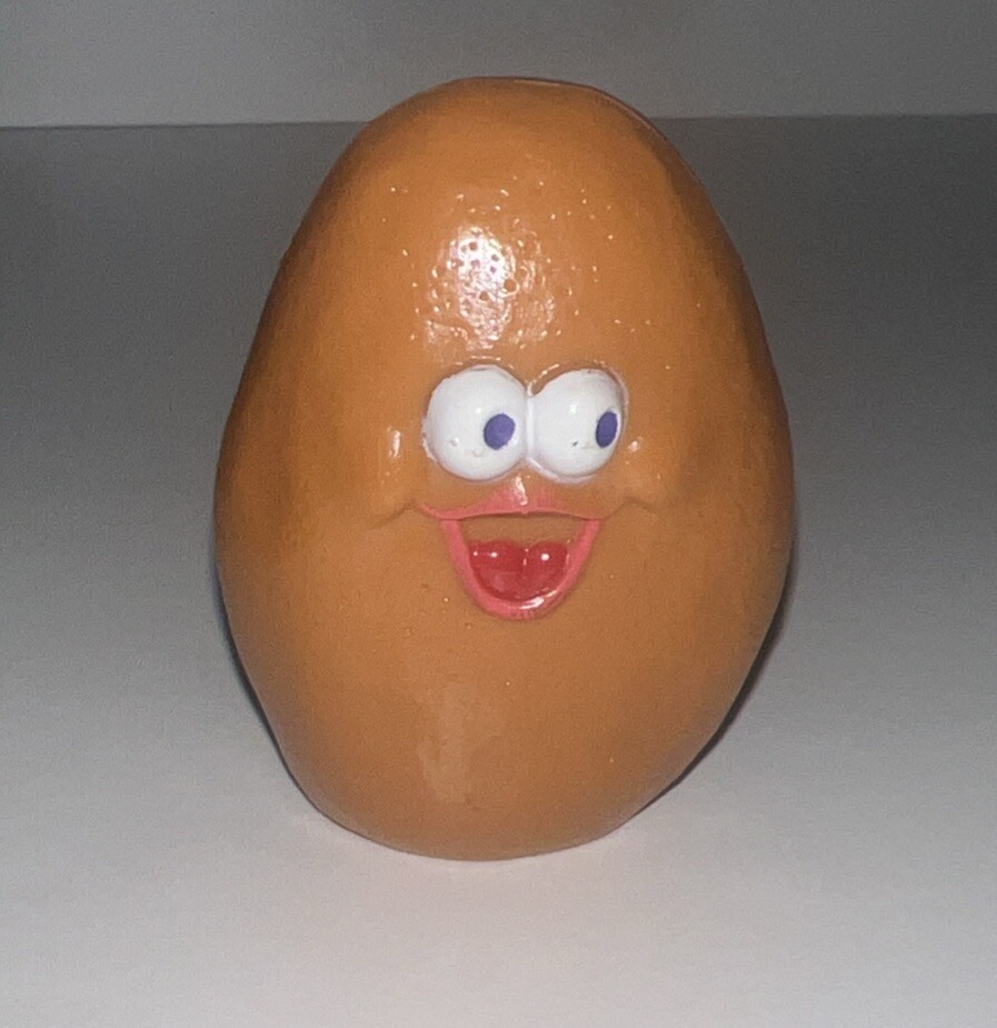 Vtg 1992 Mcdonald's McNugget Buddies Happy Meal Toy Chicken Nugget