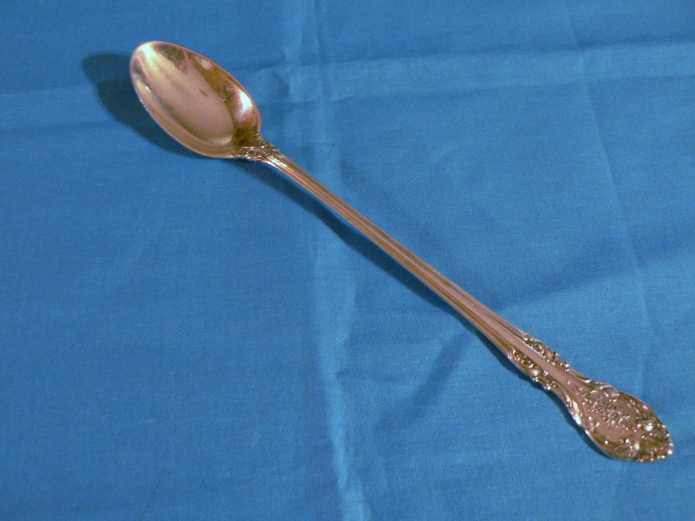 ЧАЙНАЯ ЛОЖКА СО ЛЬДОМ ИЗ ЧИСТОГО СЕРЕБРА GORHAM KING EDWARD