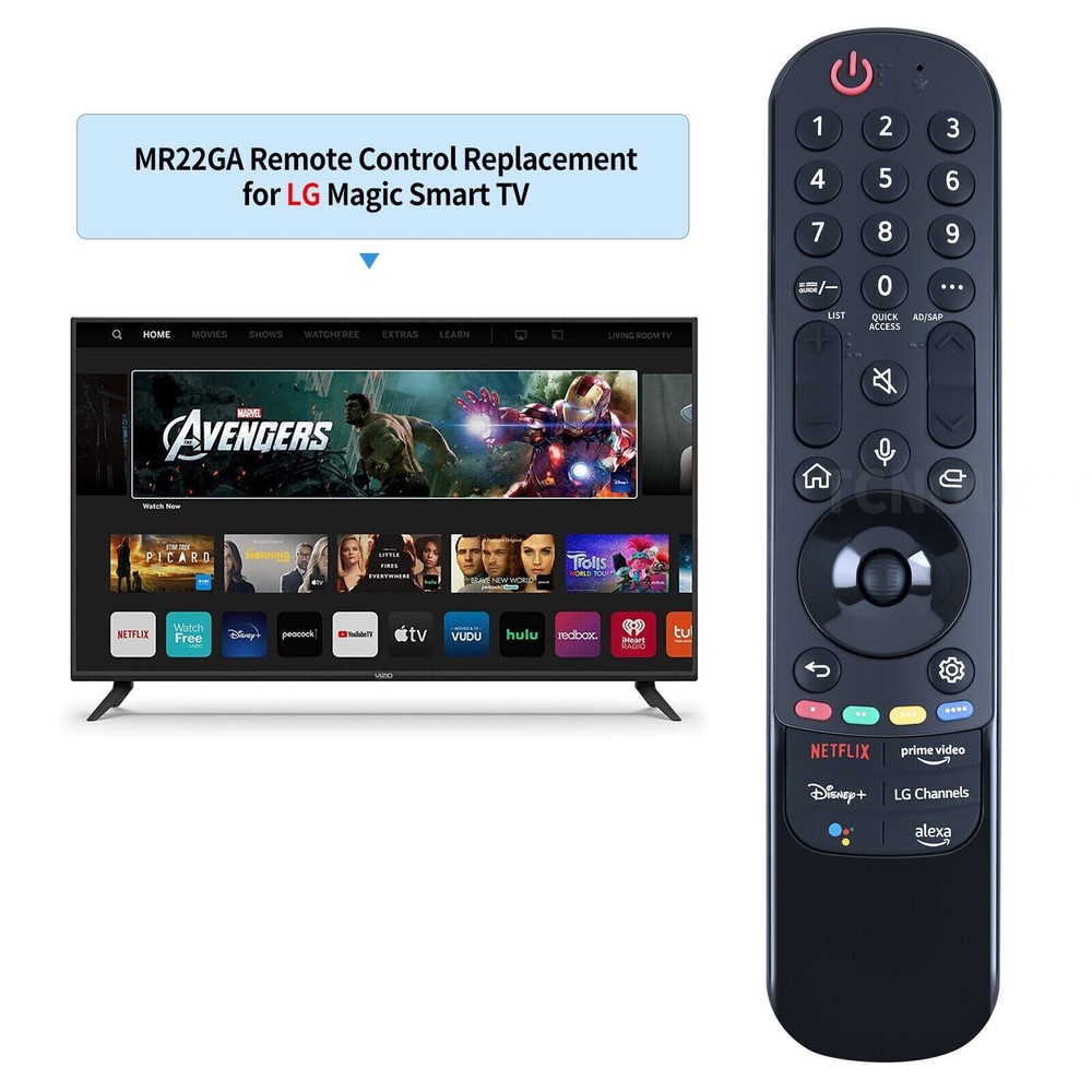 New Replace MR22GA AKB76039902 For LG 2021 Smart TV Voice Magic Remote Control