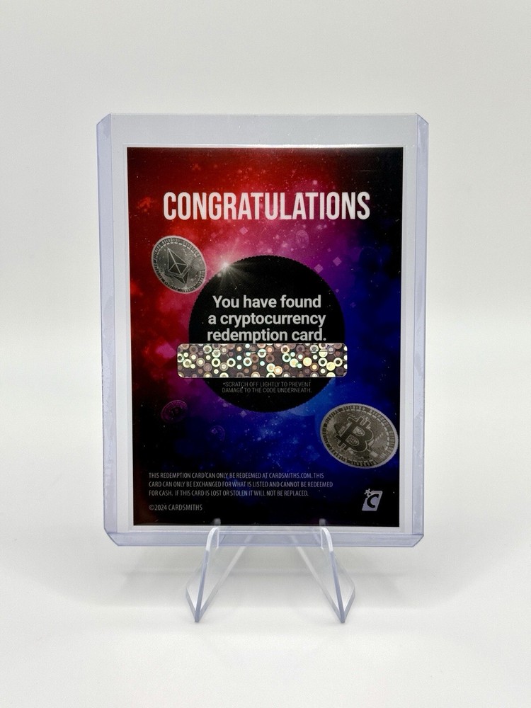 2024 Cardsmiths Currency Series 4 Unscratched Cryptocurrency Redemption Card-image