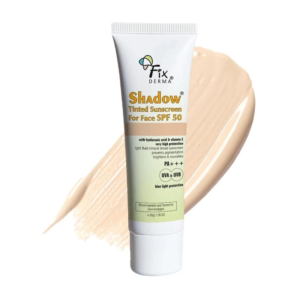 Fixderma Shadow Tinted Sunscreen SPF 50 PA+++ 30gm