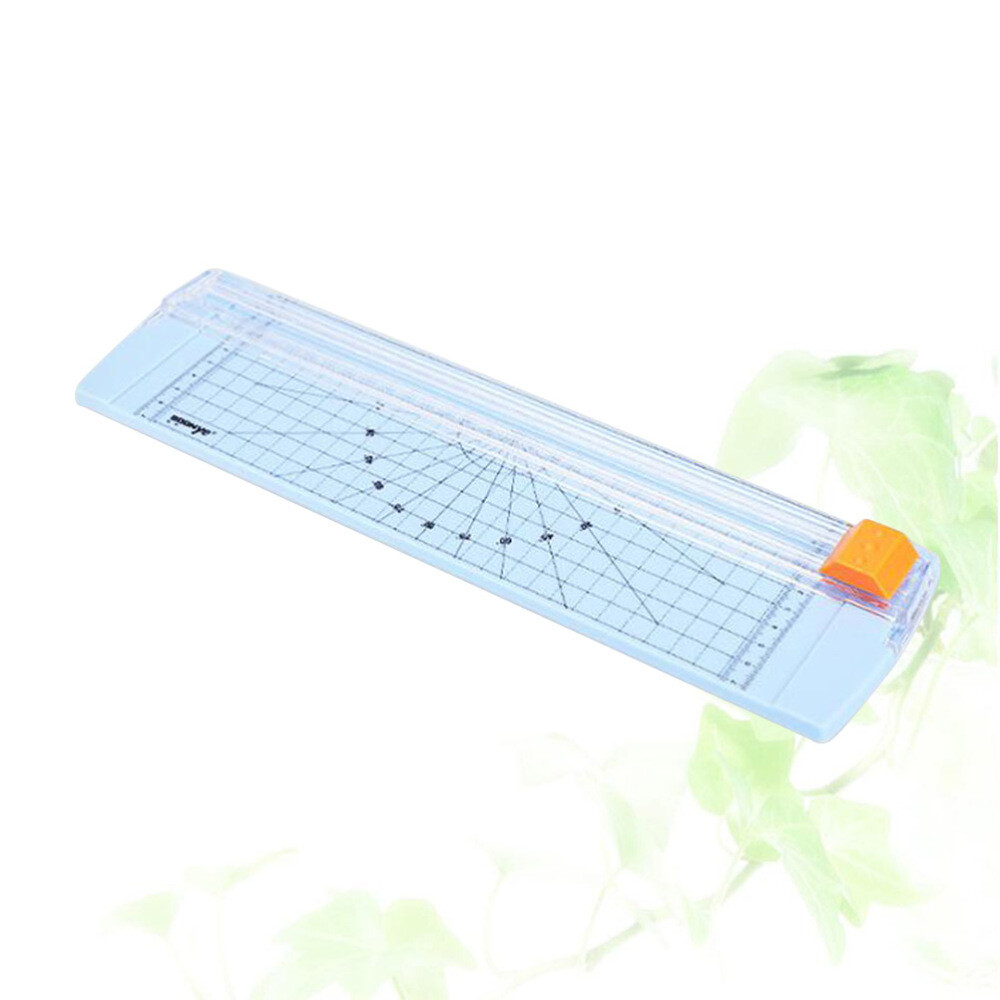 A4 Paper Cutter Tape Dispenser Desk Cute Sliding Ruler Measurement