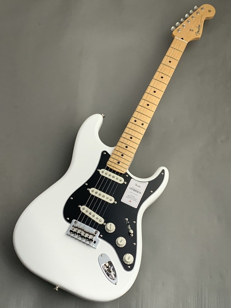 Fender Made in Japan Hybrid II Stratocaster  Arctic White   JD24002766 3.45kg