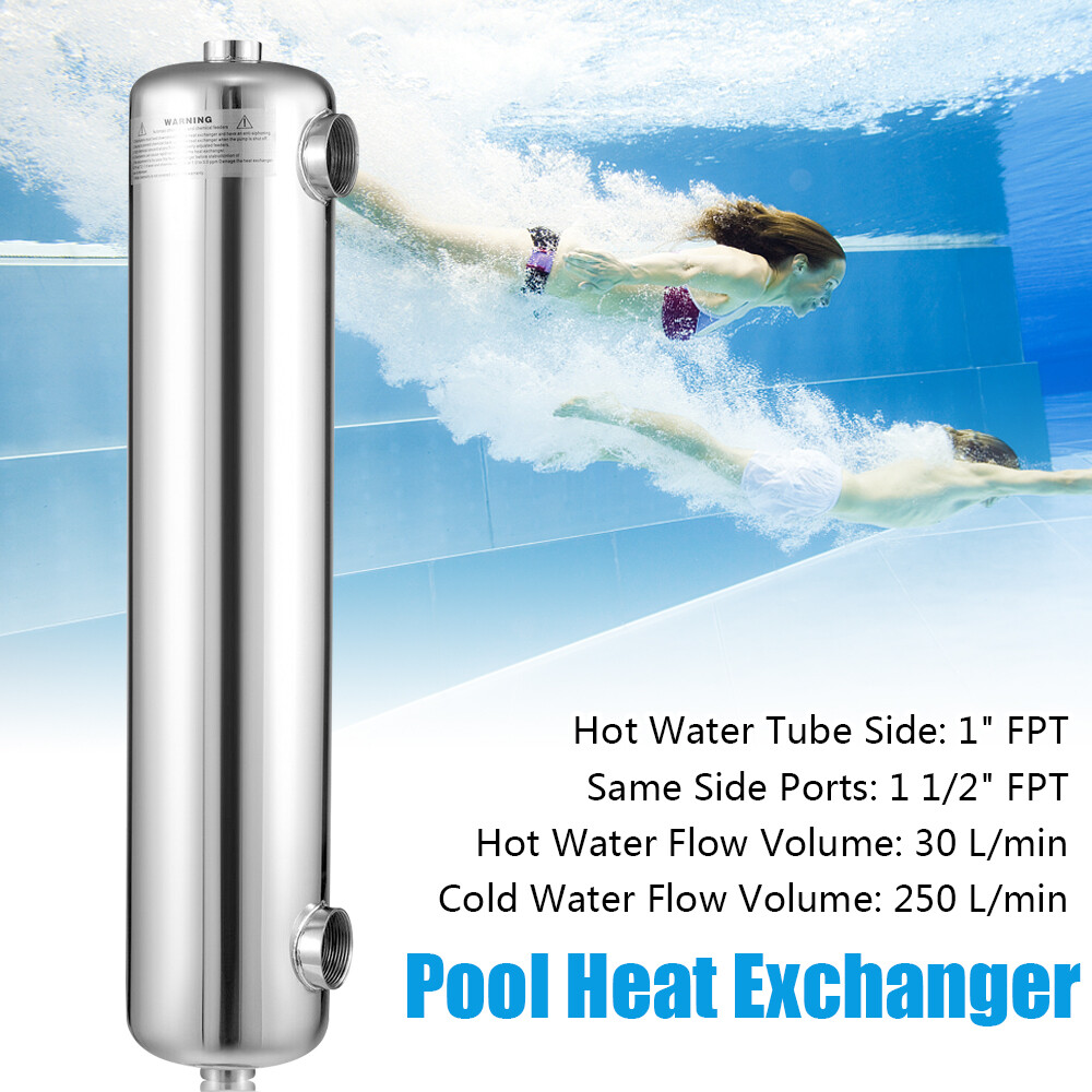 High-Efficiency 200K BTU Pool Heat Exchanger Tube 1