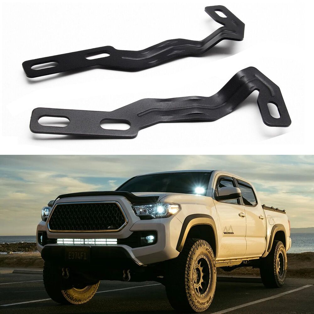 Ditch Light Bracket for Toyota Tacoma 2016-2021, Ditch Light Mount Hood Mount...