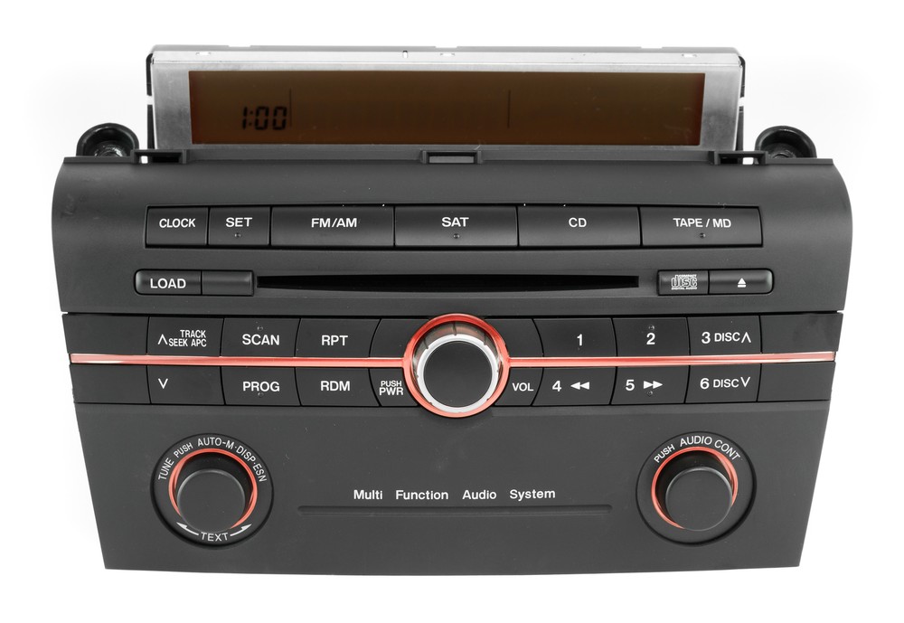 Mazda 2005 3 OEM Original AM FM Receiver with Single Disc CD Player BN8K669R0
