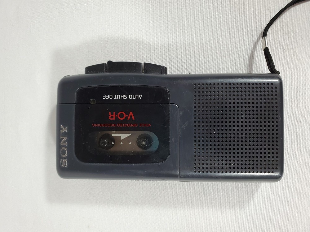Sony Micro Cassette Recorder M-507V Voice Operated VOR Hand Held -free shipping-image