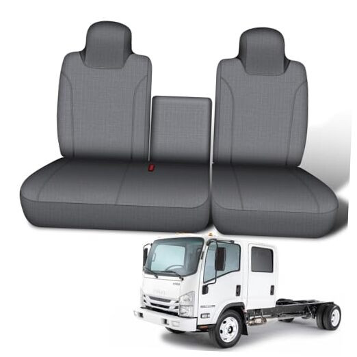 2006-2025 Isuzu NPR High Back Split Bench Front Seat Cover  