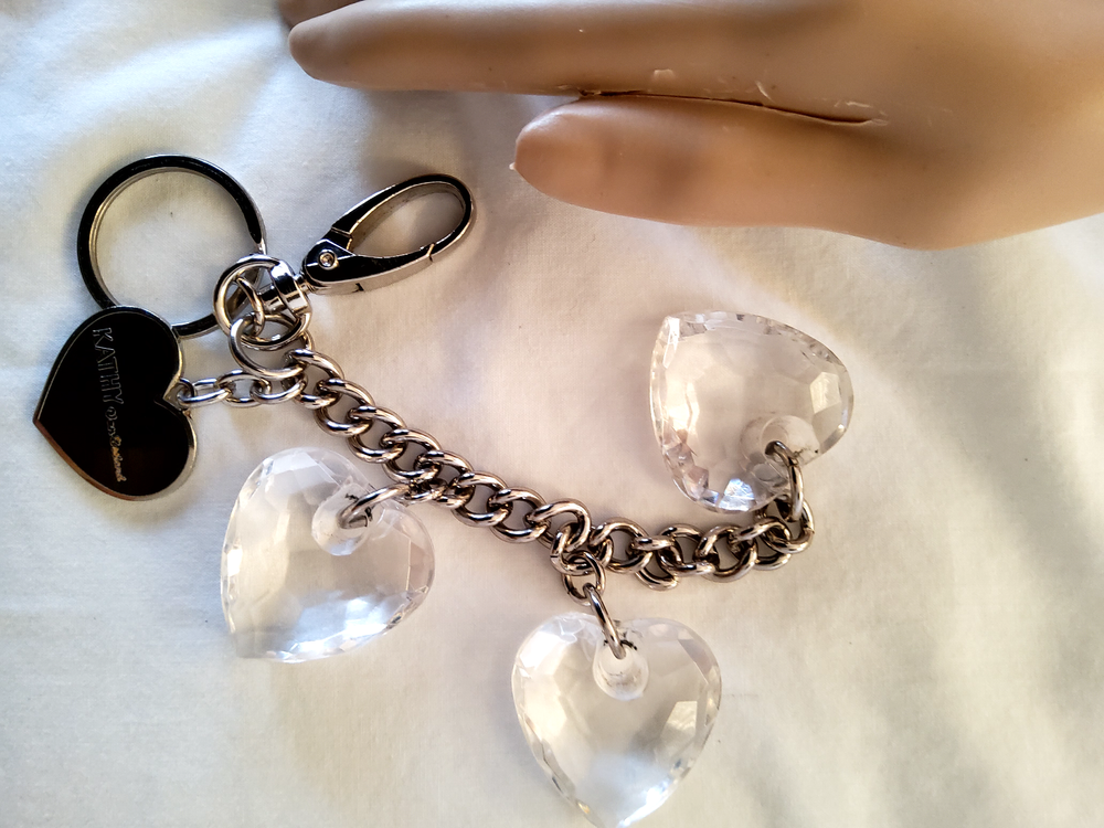 Silver Plastic 3 Heart Named 