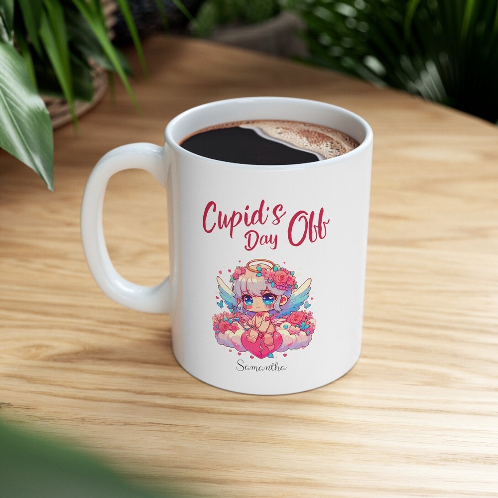 Eww Valentines Day Mug Cupid Vibes Mug Custom Name Funny Singles Valentines Day
