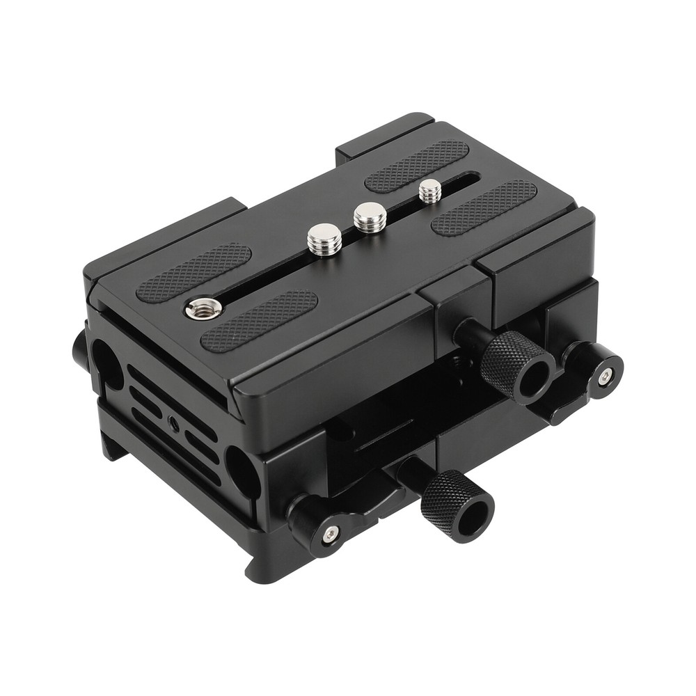 Camera QR Plate w/ ARRI-Style Dovetail Clamp & 12