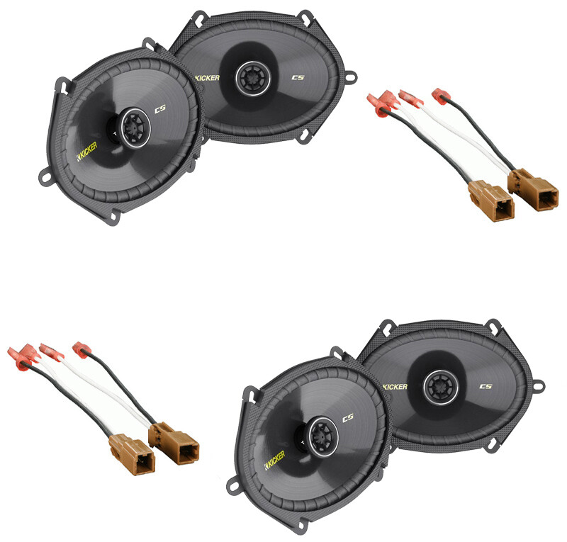 Fits Nissan Quest 99-06 Kicker (2) Cs684 Factory 6X8 Replacement Speaker Package