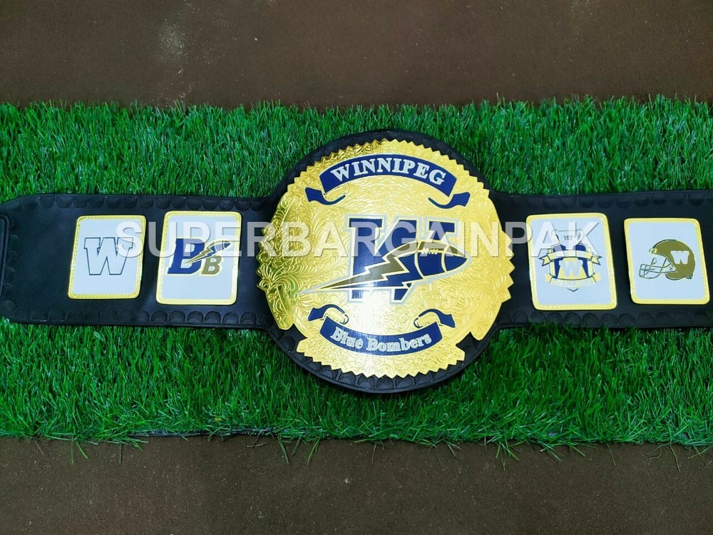 Winnipeg Bombers championship belt