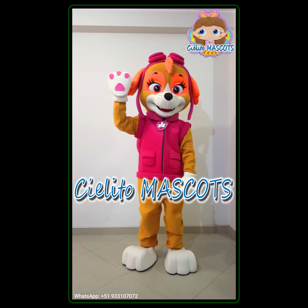 For SKYE Mascot Costume cosplay mascotte halloween Cielito MASCOTS