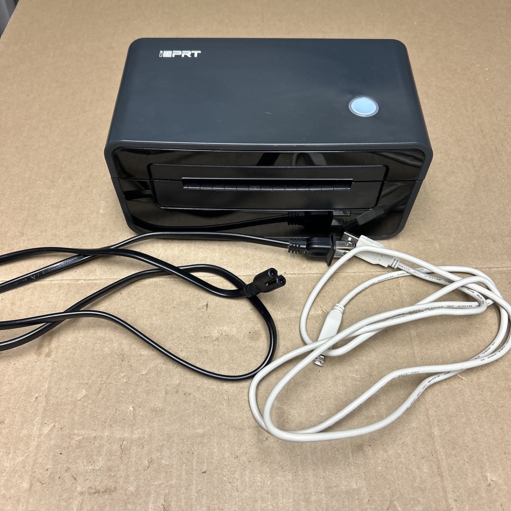 iDPRT SP410 USB Thermal Label Printer for Shipping in Black