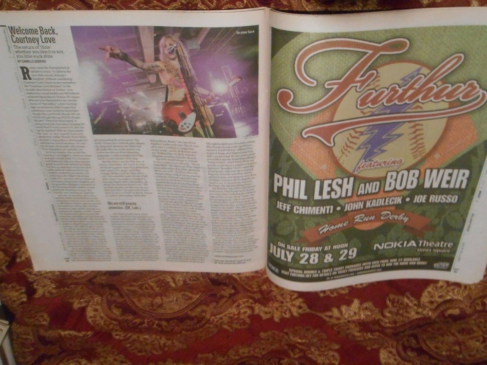 Sam Amidon and Courtney Love’s HOLE return with Melissa Etheridge LIVE TOUR 2010-image