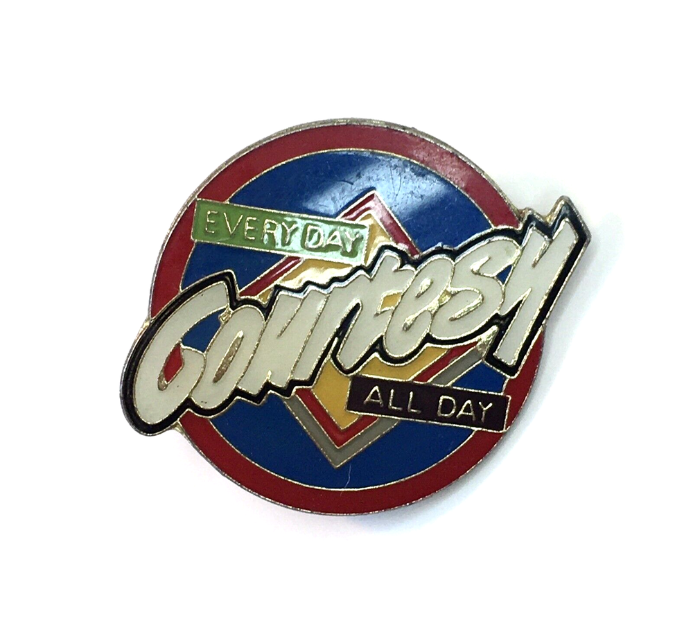 Burger King BK Customer Service Lapel Pin All Day Every Day-image