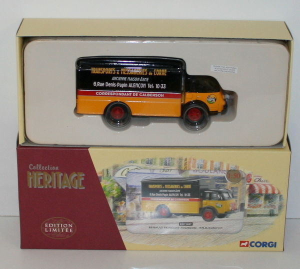 CORGI 1/50 Renault Faineant Fourgon TM O Calberson Diecast Model