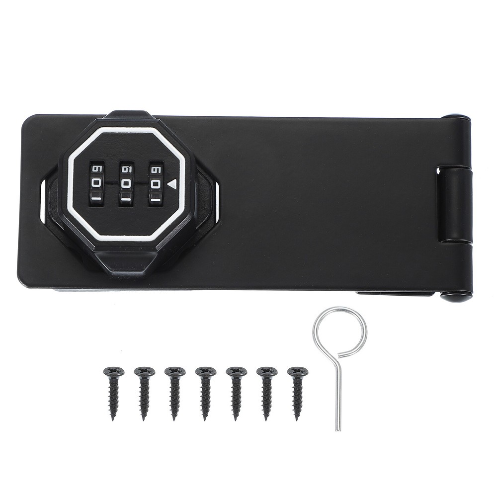 Password Rotary Hasp Locks Mechanical Cabinet Latch Locks 5