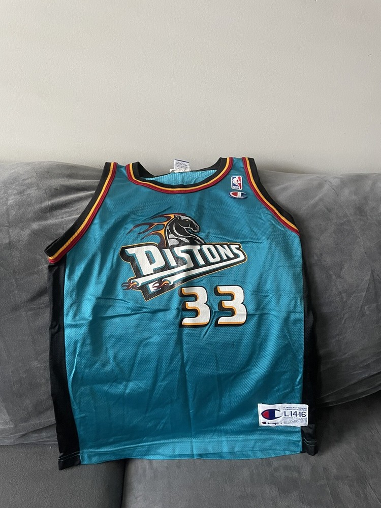 GRANT HILL DETROIT PISTONS JERSEY YL