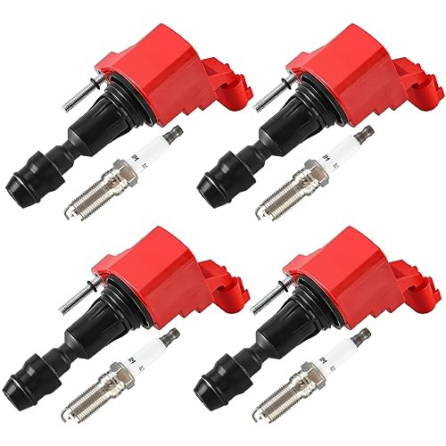 High-Performance Ignition Coils & Iridium Spark Plugs 4-Pack for Buick LaCrosse